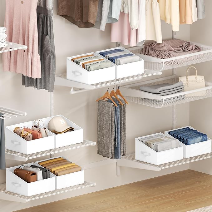 DIMJ Closet Storage Bins 6 Pack - Image 7