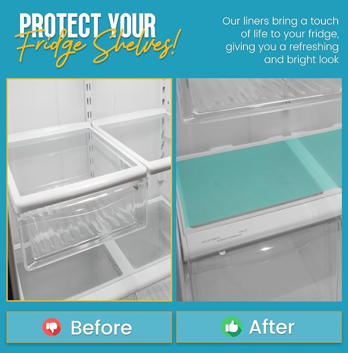 Refrigerator Liners for Shelves by Linda’s Essentials - Image 5