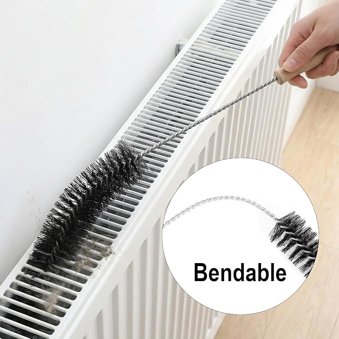 Radiator Cleaner Brush, Dryer Cleaner Vent Brush 77cm Flexible Lint Brushs - Image 6