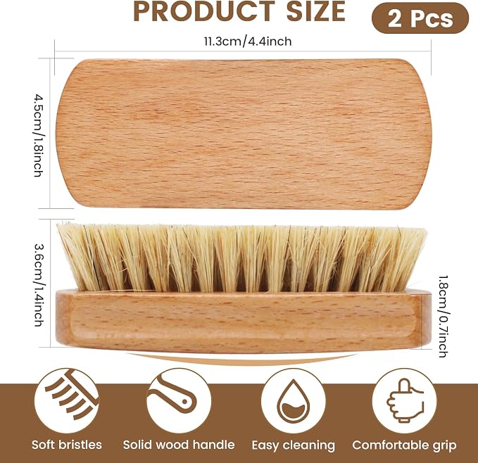 2 Pack Vegetable Brush, Potato Mushroom Veggie Brush Scrubber, Fruits Vegetable - Image 2