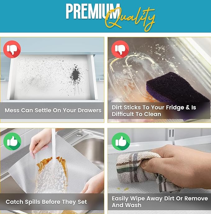 Refrigerator Liners for Shelves by Linda’s Essentials - Image 7