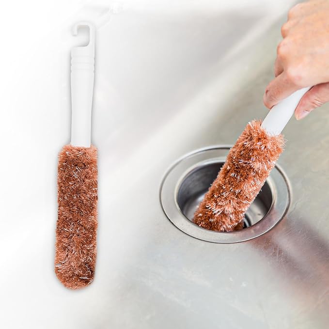 2-Pack Dual-Bristle Cleaning Brushes, Soft Bristles by Rocktex
