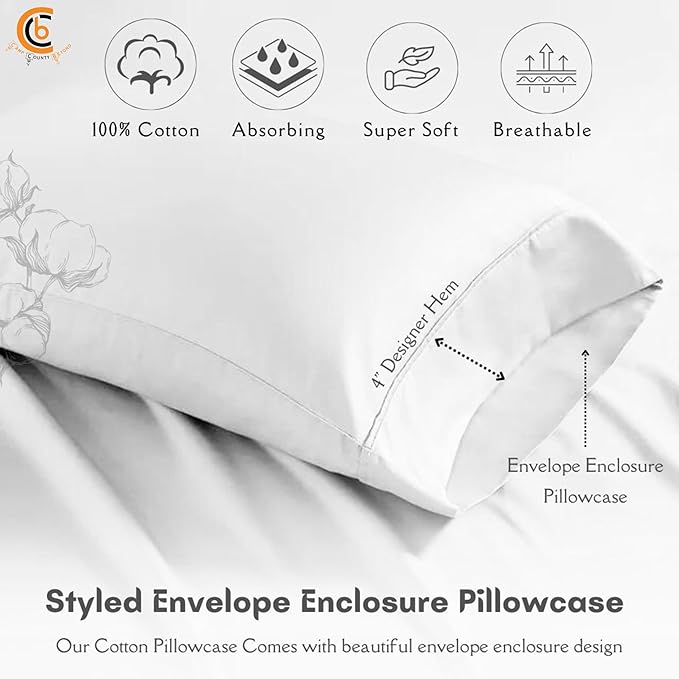 Twin Size Cot Sheet Set 31" x 75" x 9" 3 Piece - Cot Size Fitted Sheets fits Upto 9" with Narrow Twin/Camp Bunk/Rvs Bunk/Guest Beds/Trifold Mattress,Twin Sheet Set, White