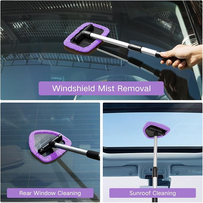 10pcs Windshield Cleaner Tool, Car Window Cleaning Wash Kit - Image 2