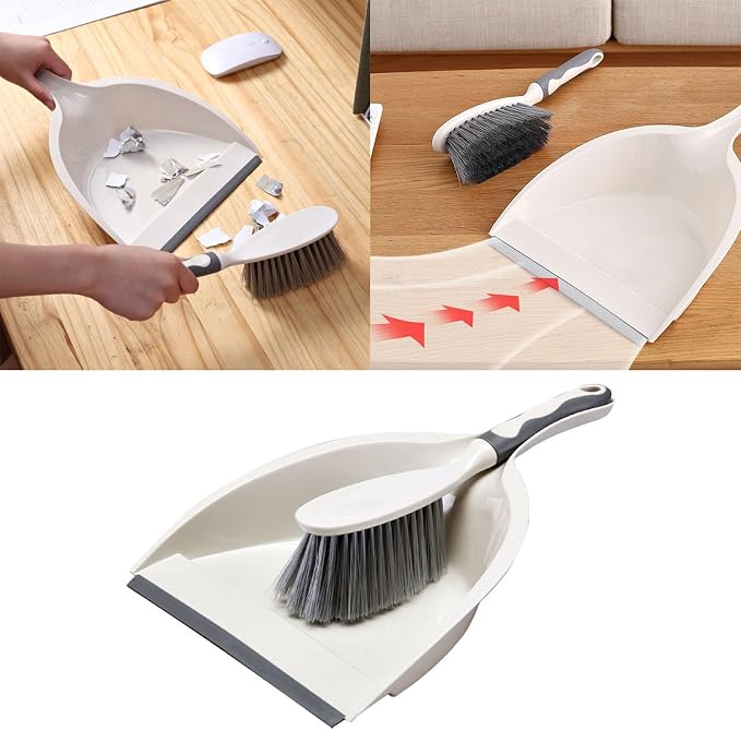 Small Tabletop Cleaning Dustpan Set, Dust Pans - Image 2