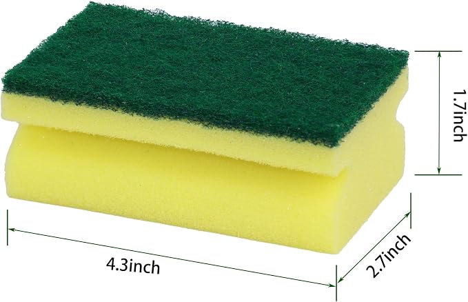 Sponges, Eco Non-Scratch Scrub Pads, Dish Scrubber - Image 9