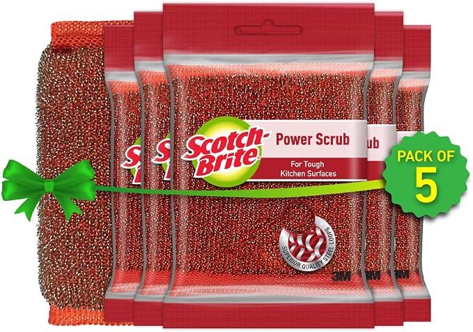 Scotch-Brite Power Scrub with Steel mesh by Scotch-Brite