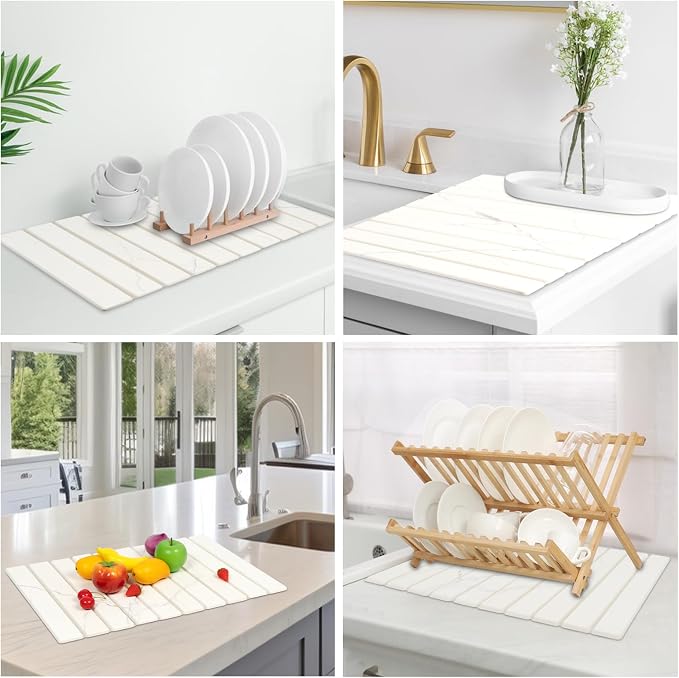 Large Stone Drying Mat for Kitchen Counter - Image 7