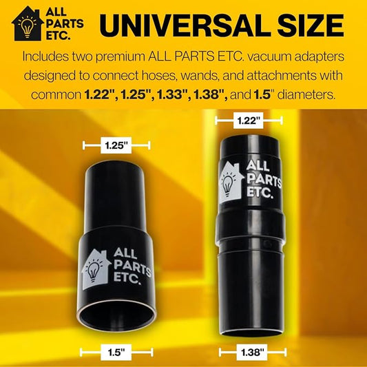 Vacuum Attachments for 1.25" Vacuum Accessories, Dust Mop, Dust Brush, Crevice - Image 2