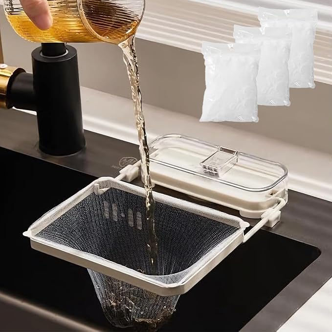 Sink Drain Strainer 2025 New Suction Cup Sink Kitchen Net Strainer Colander by Unknown