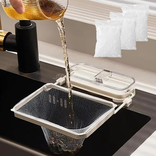 Sink Drain Strainer 2025 New Suction Cup Sink Kitchen Net Strainer Colander by Unknown
