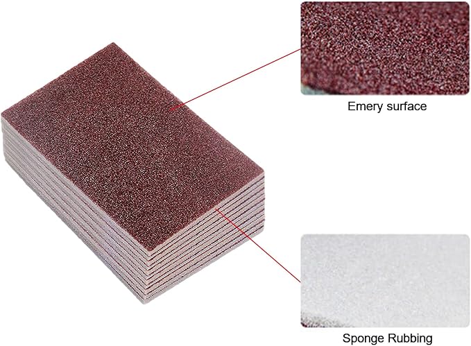 20pcs Nano Carborundum Sponge, Emery Sponge Brush Clean Eraser Scrub, Kitchen - Image 4