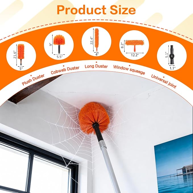 26FT High Reach Duster Cleaning Kit - Image 2