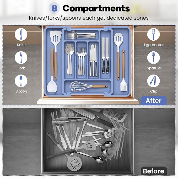 Caperci Large Silverware Organizer - Image 5