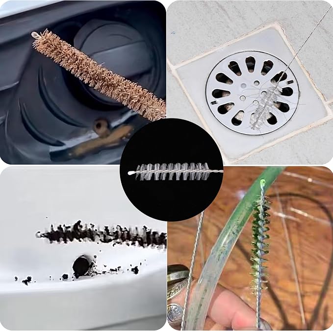 Flexible Drain Brush-Extra Long Pipe Inner Nylon Cleaner Tool - Image 5