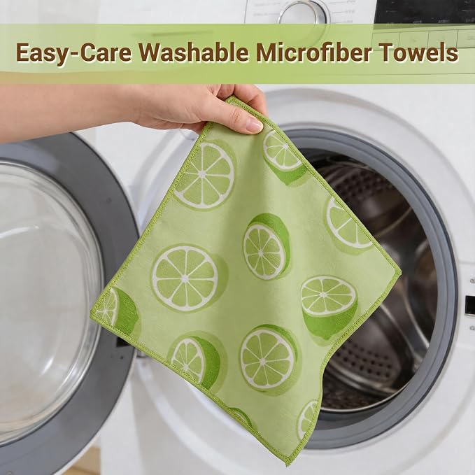 YUA Microfiber Cleaning Cloth 12 Pack, Microfiber Towels Cleaning, Microfiber - Image 5