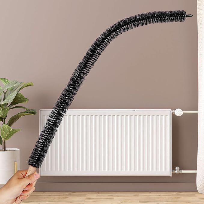 1pcs Radiator Cleaner Brush, 28.74in Long Condenser Lint Brush Head Radiator - Image 5