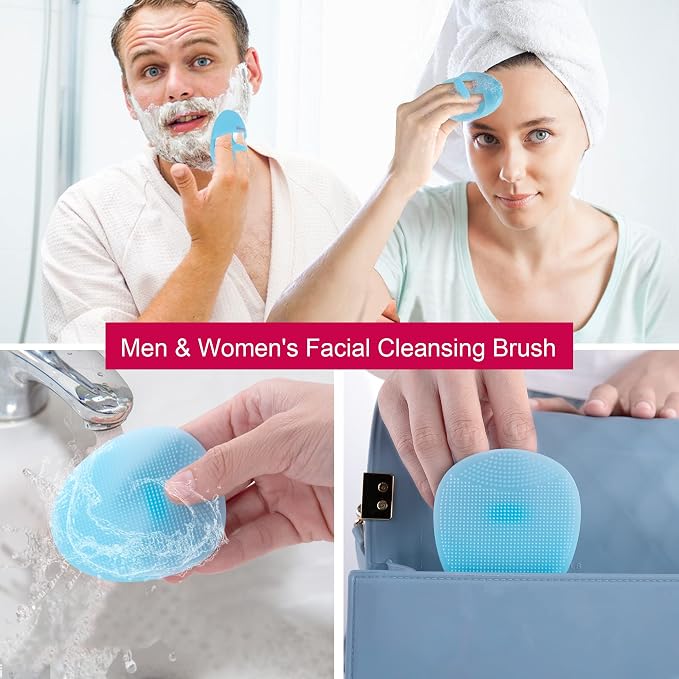 INNERNEED Super Soft Silicone Face Cleanser and Massager Brush Manual Facial - Image 6