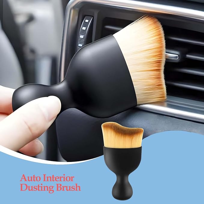 Automotive Interior Dusting Brush, Car Interior Cleaning Soft Brushes, Car - Image 3