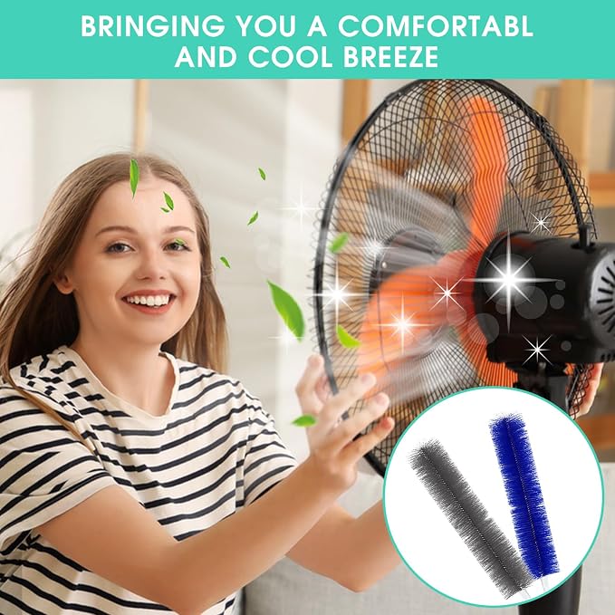 Fan Cleaner Brush Set, Bendable Cobweb Dust Cleaner - Image 7