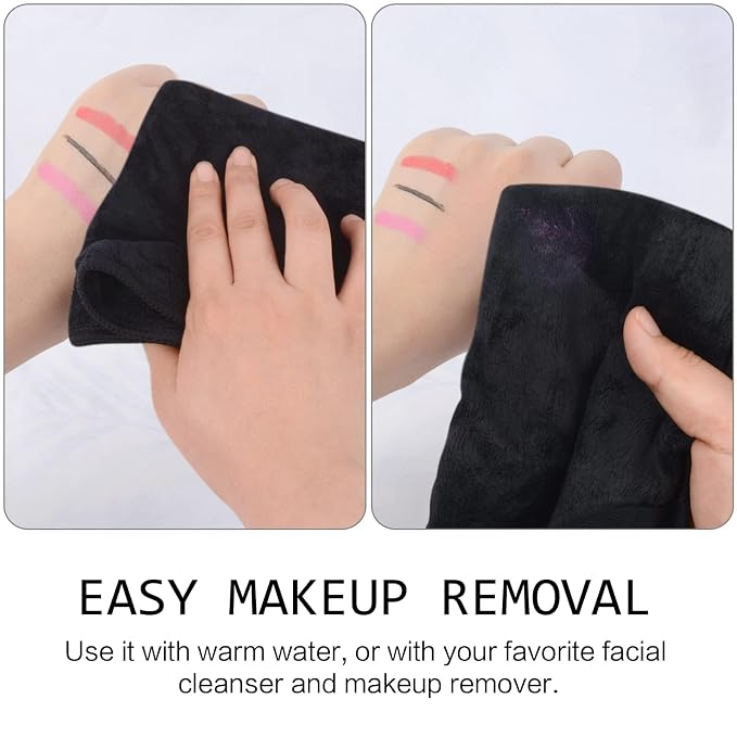 SINLAND Microfiber Facial Cloths Fast Drying Washcloth 12inch x 12inch - Image 5