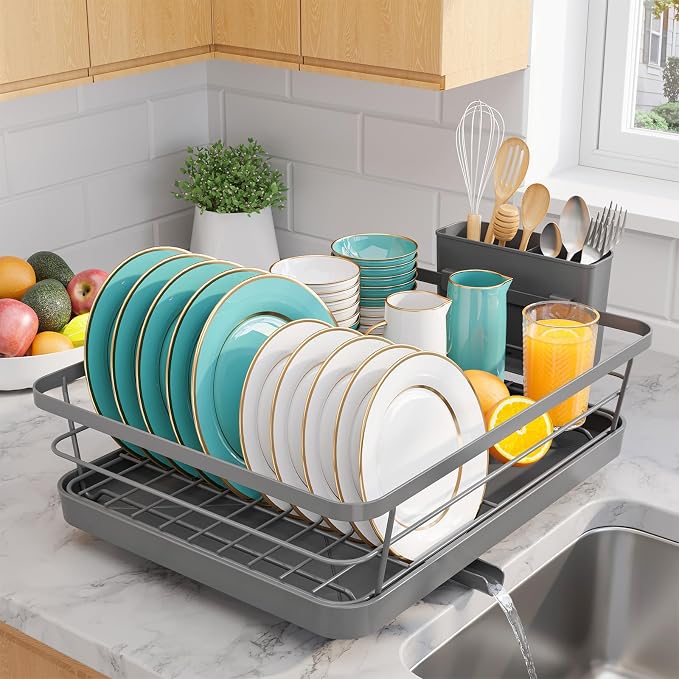 Stainless Steel Dish Drying Rack by Sakugi