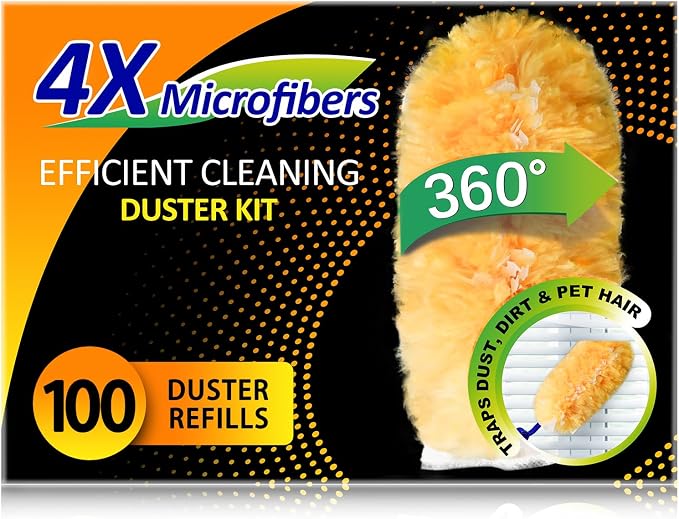 Multi Surface Duster Refills, 360-Degree Heavy Duty, Compatible by LANARP