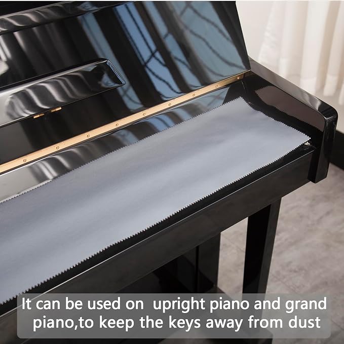 Piano Keyboard Anti-Dust Cover High Technology Fabric Key Cover Cloth Fit - Image 4