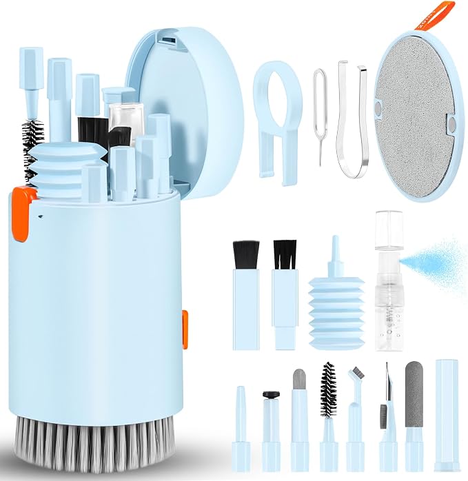 walrfid Laptop Phone Screen Cleaner Kit, Computer Keyboard Brush Cleaning Spray by walrfid