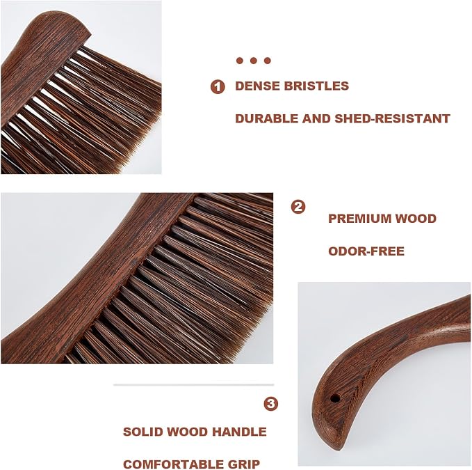 Hand Broom Soft Bristles Duster - Image 4