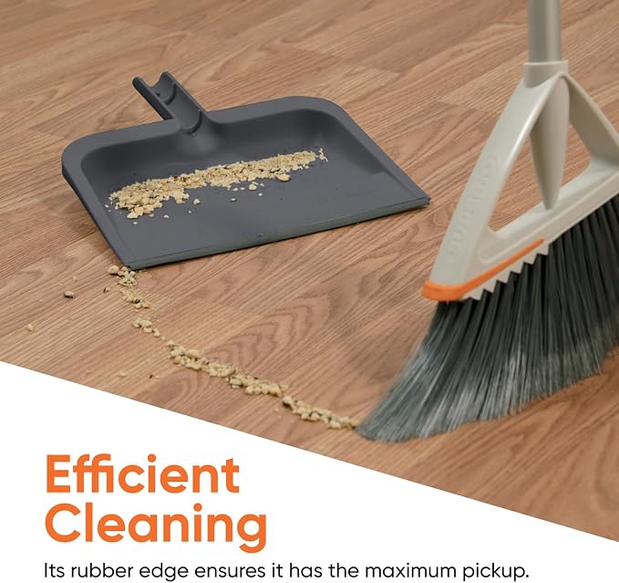 Superio Clip-On Dustpan with Rubber Lip - Image 6