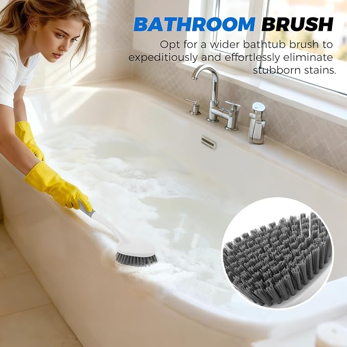3 Pack Heavy Duty Scrub Brush Set - Image 2