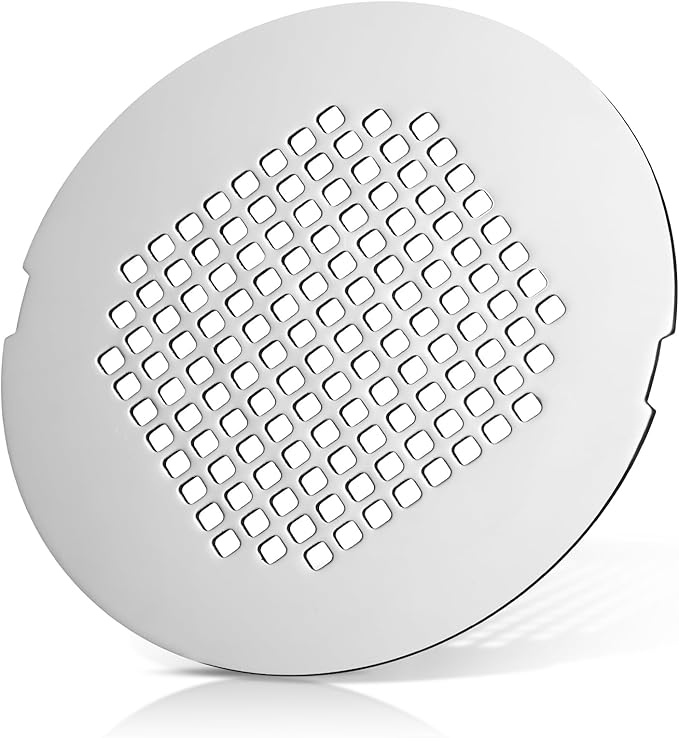 Shower Drain Cover, Shower Drain Hair Catcher Snap-in Replacement Strainer by Uxoz