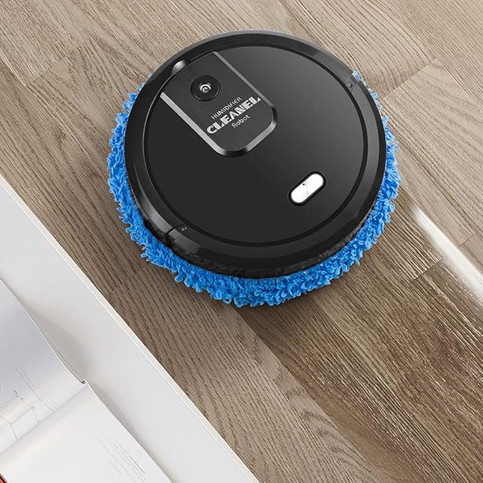 Smart Dust Auto Sweeper, Wet and Dry Mopping Sweeping Robot Auto Cleaner Floor - Image 4