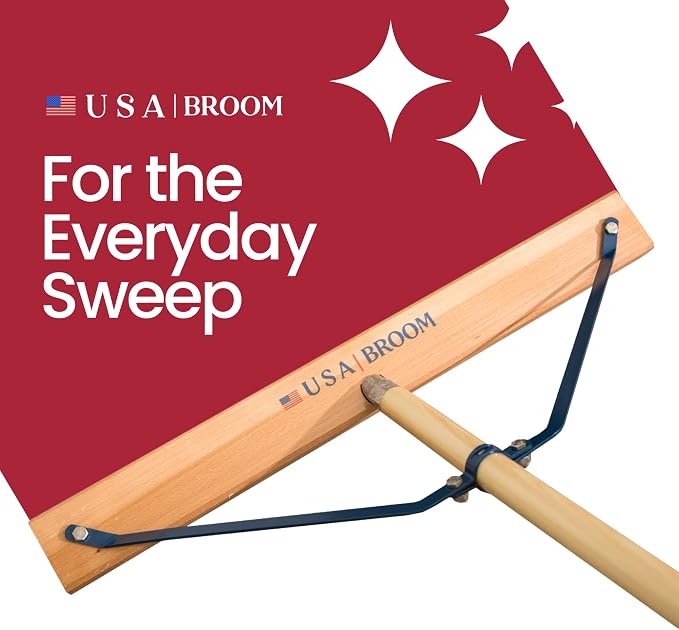 2-Pack - 36" Everyday Sweep Indoor/Outdoor Push Broom - Image 2