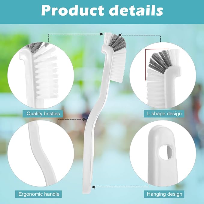 5 Piece Cleaning Dish Scrub Brush Kitchen Sink Bathroom Brushes, Household Pot - Image 5