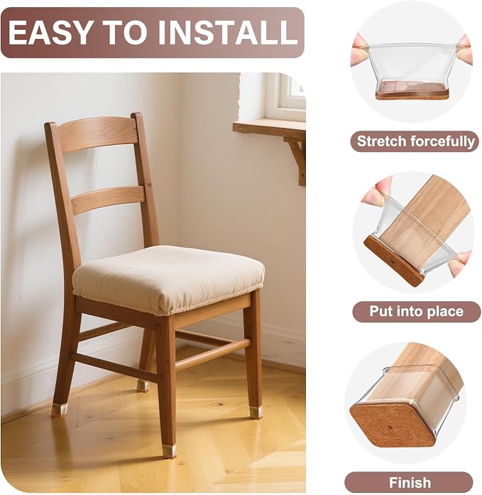 Chair Leg Floor Protectors Rectangle Chair Leg Protectors - Image 5