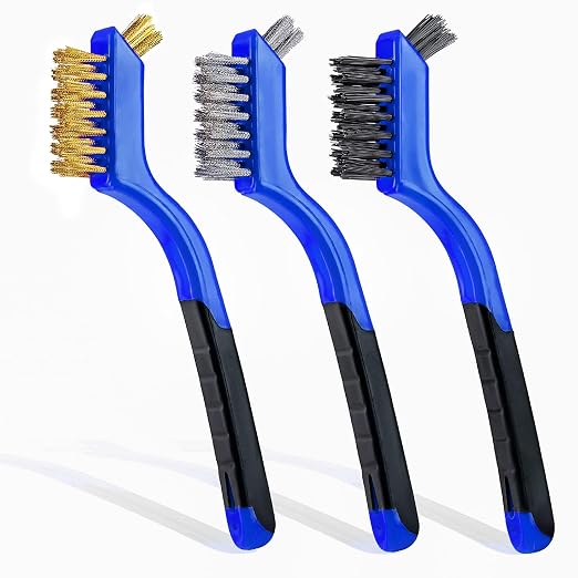 Wire Brush Set 3Pcs by Lavaxon-TheCleaningCompanion