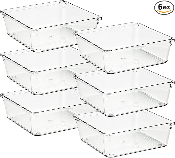 Ravinte 6 Pack Drawer Organizer by Ravinte