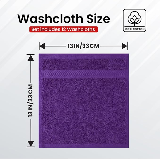 Infinitee Xclusives Luxury Wash Cloths - Image 3