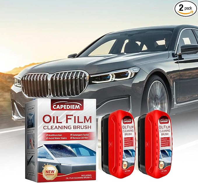 CAPEDIEM 2026 NEW Automotive Oil Film Cleaning Brush by CAPEDIEM