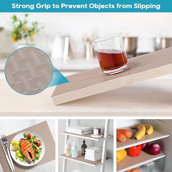 Shelf Liners for Kitchen Cabinets, Waterproof and Oil-Proof Kitchen Cupboard - Image 6