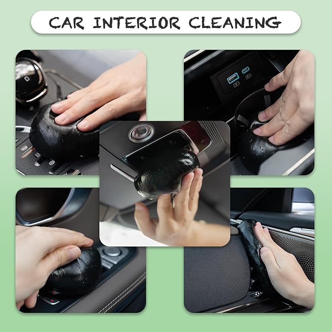Cleaning Gel for Car Cleaner Cleaning Kit Automotive Air Vent Dust Cleaning - Image 2