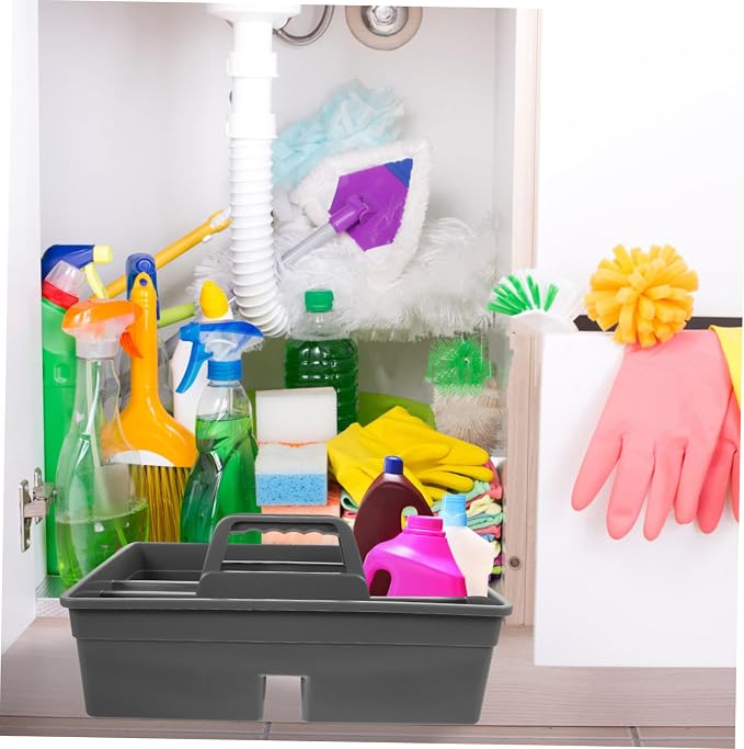 Cleaning Tool Organizer Handle Versatile Storage Box - Image 3