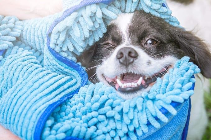 Tuff Pupper Quick Dry Towel for Dogs | Ultra Absorbent Microfiber Shammy | - Image 9
