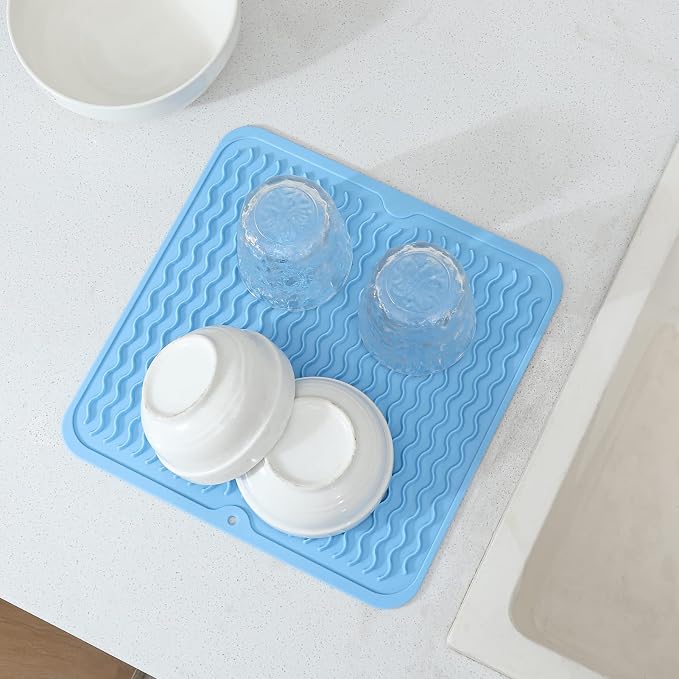 Silicone Dish Drying Mat for Multiple Usage, Easy clean, Eco-friendly, - Image 5