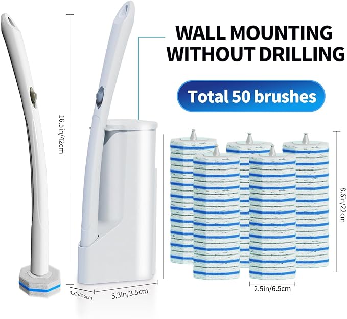 Disposable Toilet Brush Cleaning System - Image 3