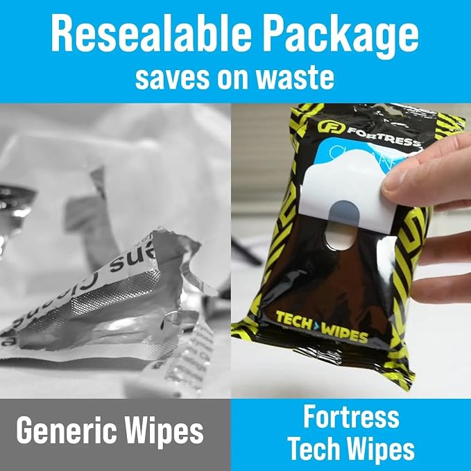 Fortress Electronic Wipes To-Go Tech Wipes - Image 3
