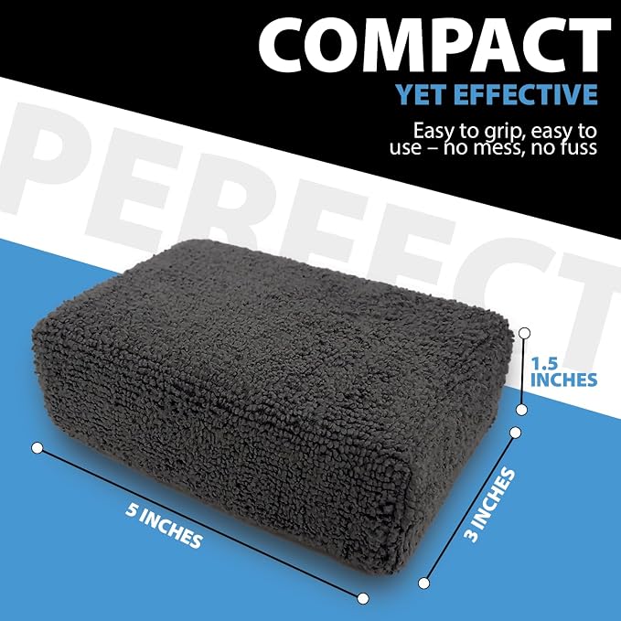 Microfiber Applicator Pad Rectangle Microfiber Applicator Sponges Lint Free - Image 6