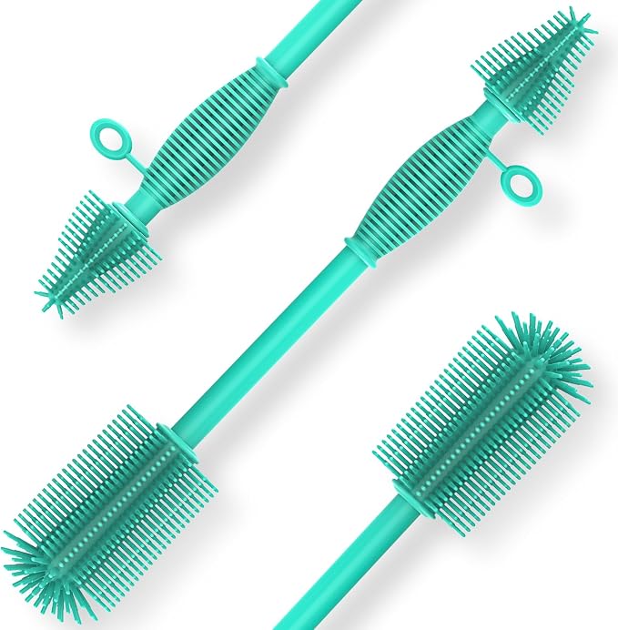 Silicone Bottle Brush, Double Sided - Image 6